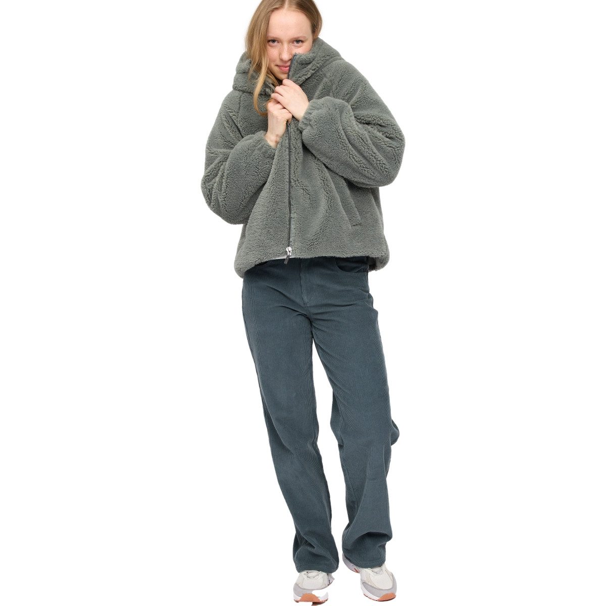 MAZINE Winterjacke Mazine Faux-Fur Hooded Jacket - Kunstfelljacke günstig online kaufen