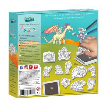 suebidou Stempel Spielset Charaktere zum Stempeln Kreativset versch.Motive