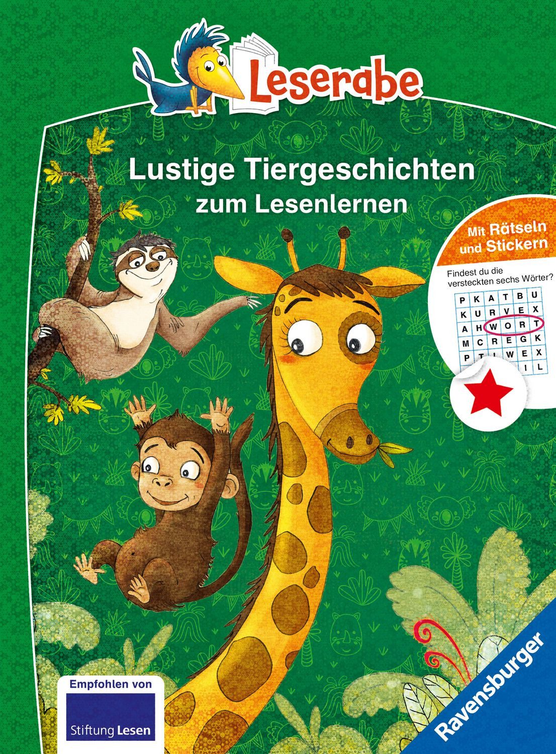 Leserabe Sonderausgaben - Lustige Tiergeschichten zum Lesenlernen / Manfred Mai, Frauke Nahrgang
