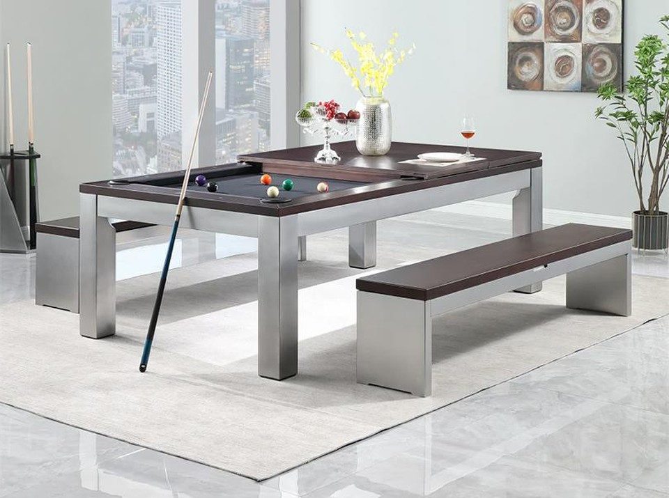 Billardtisch Billardtisch Esstisch 2 in 1 Multifunktionstisch