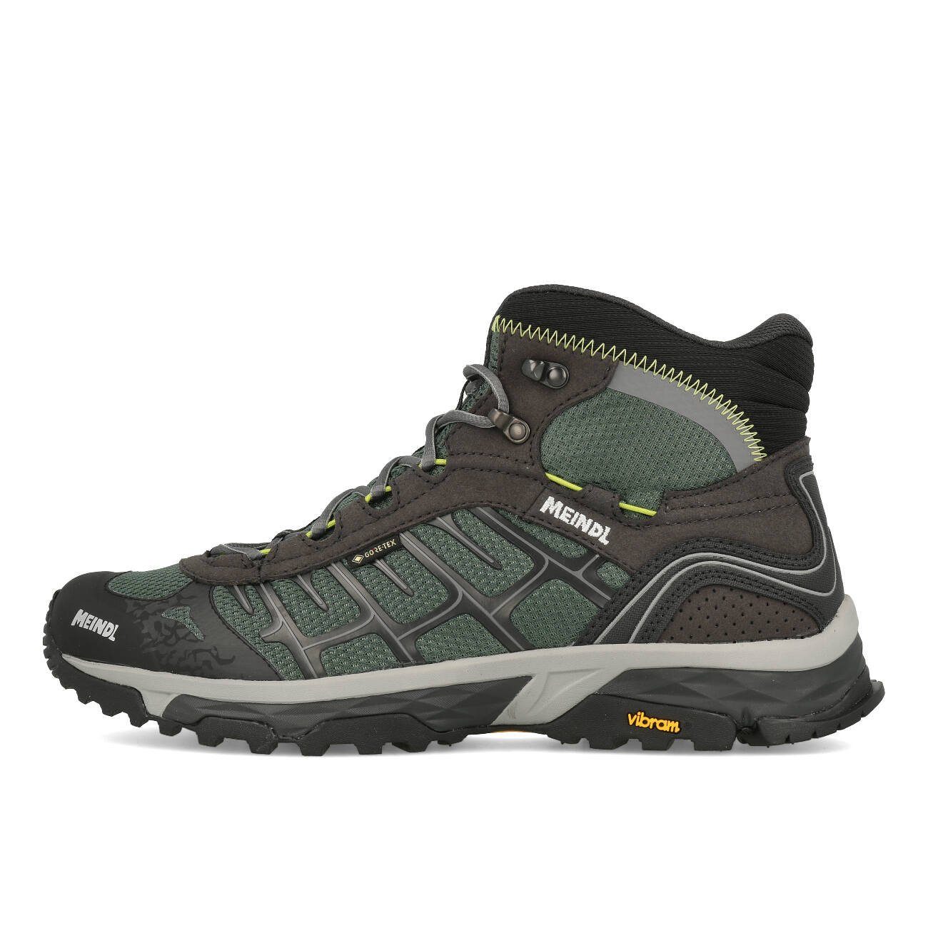 Meindl Finale Mid GTX Herren Anthrazit Oliv Outdoorschuh