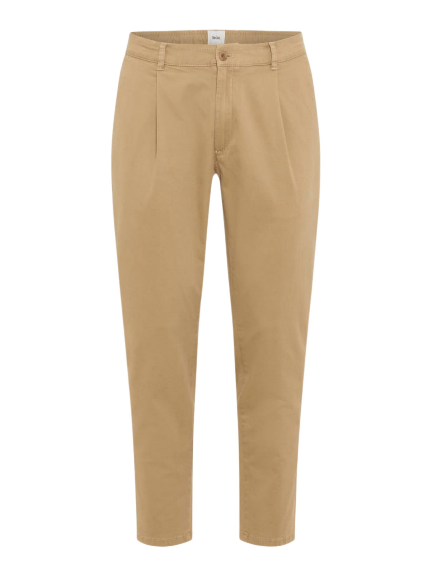 Brax Stoffhose natur,Casual,Baumwolle,Unifarben,Tapered Fit,Mittel