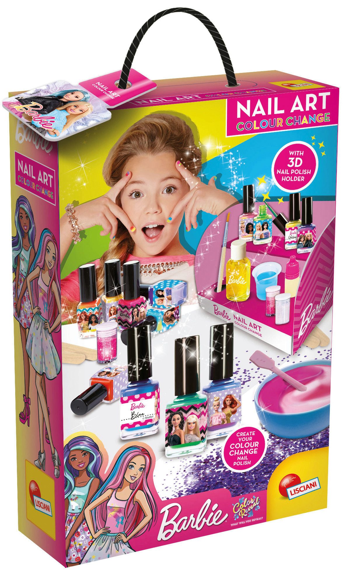 Lisciani Kreativset Barbie Farbwechsel Nagellack