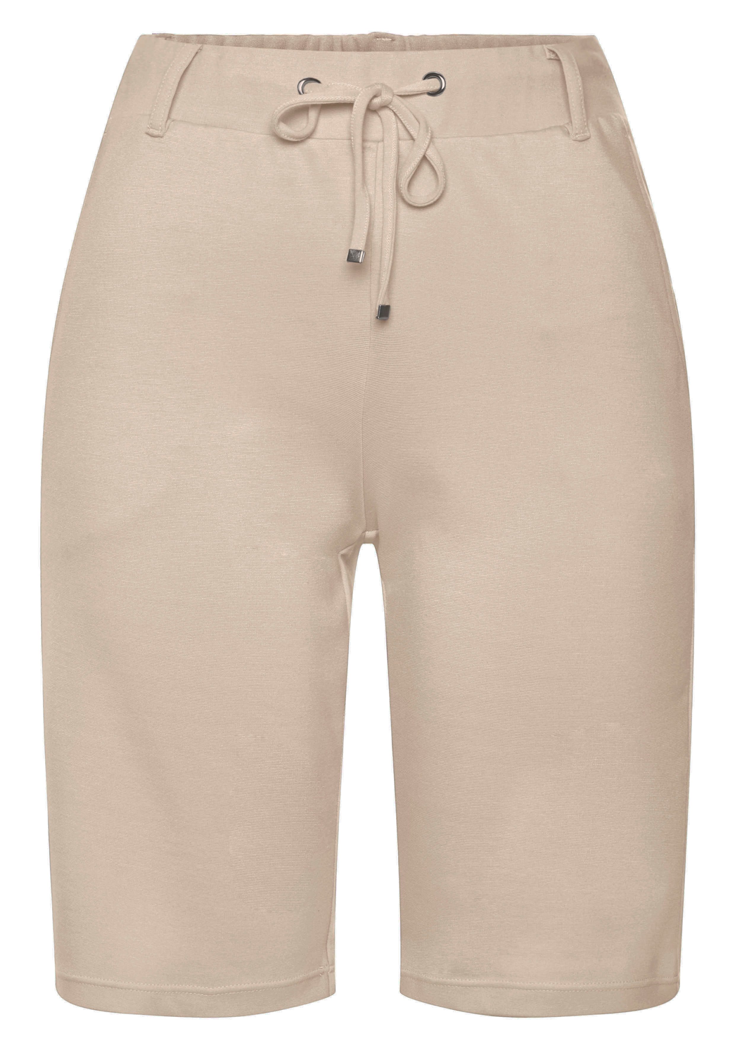 LASCANA Shorts mit Gürtelschlaufen und Bindeband, Loungewear – Bild 2 von 5
