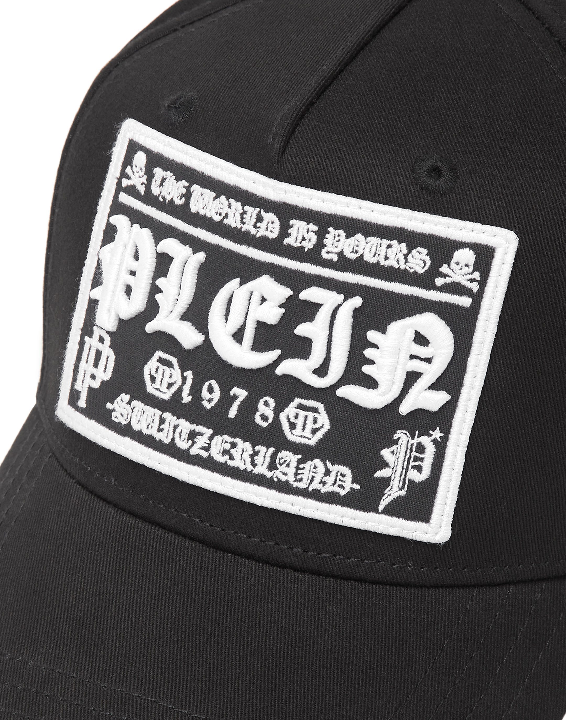 PHILIPP PLEIN Baseball Cap Gothic Plein
