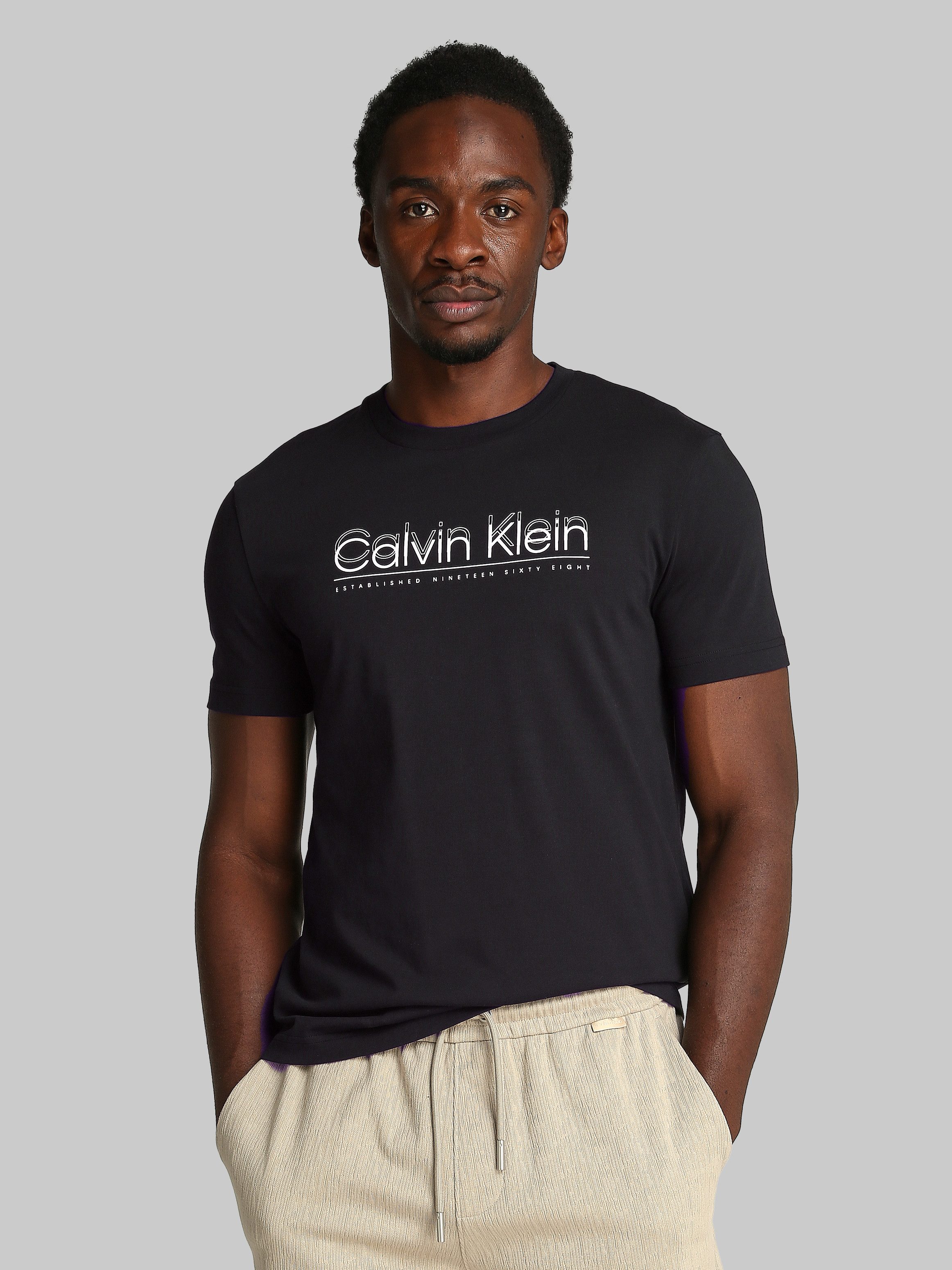Calvin Klein T-Shirt CP-DOUBLE LOGO T-SHIRT günstig online kaufen