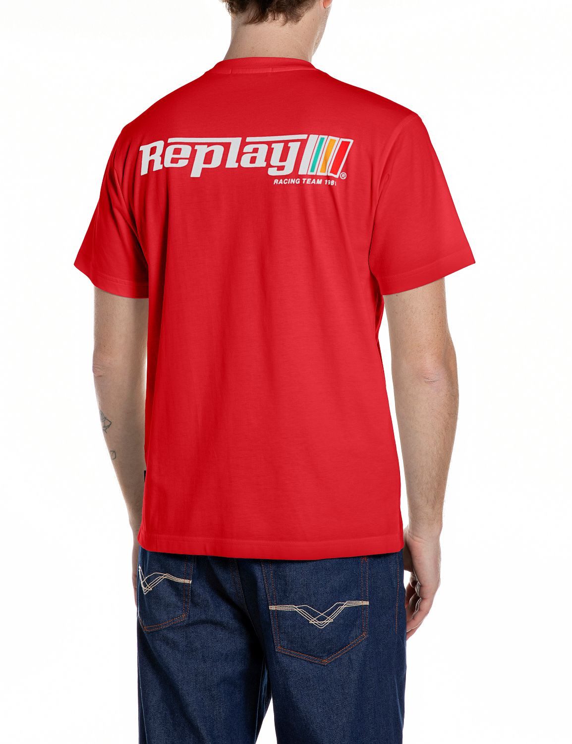 Replay T-Shirt mit Racing-Print – Bild 2 von 2