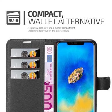 Cadorabo Handyhülle Huawei MATE 20 PRO Huawei MATE 20 PRO, Klappbare Handy Schutzhülle - Hülle - mit Standfunktion und Kartenfach