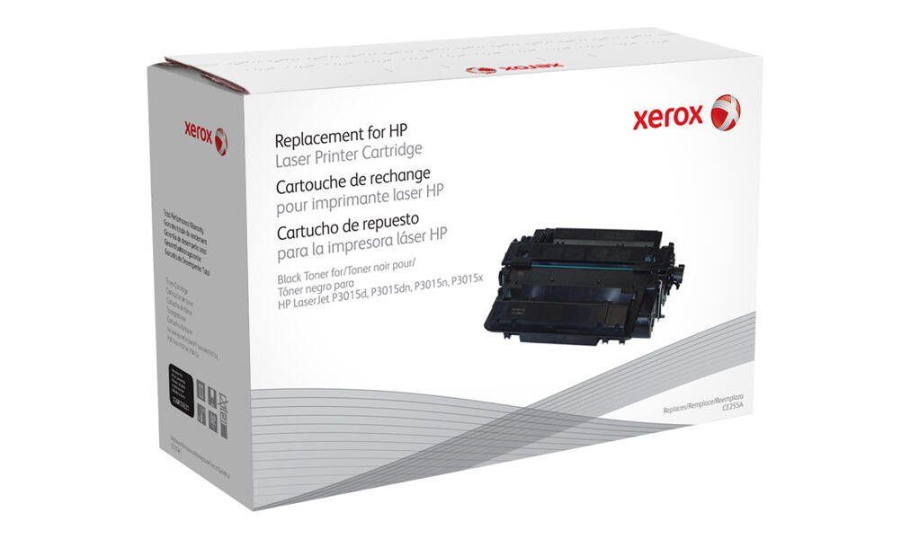 Alternative HP Xerox schwarz Tonerkartusche Xerox 106R01621 CE255A zu -