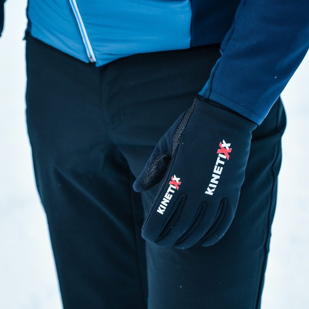 Kinetixx Langlaufhandschuhe Warmer, taktiler Langlaufhandschuh Sol X-Warm, KinetiXx (schwarz, weiß, blau, berry)