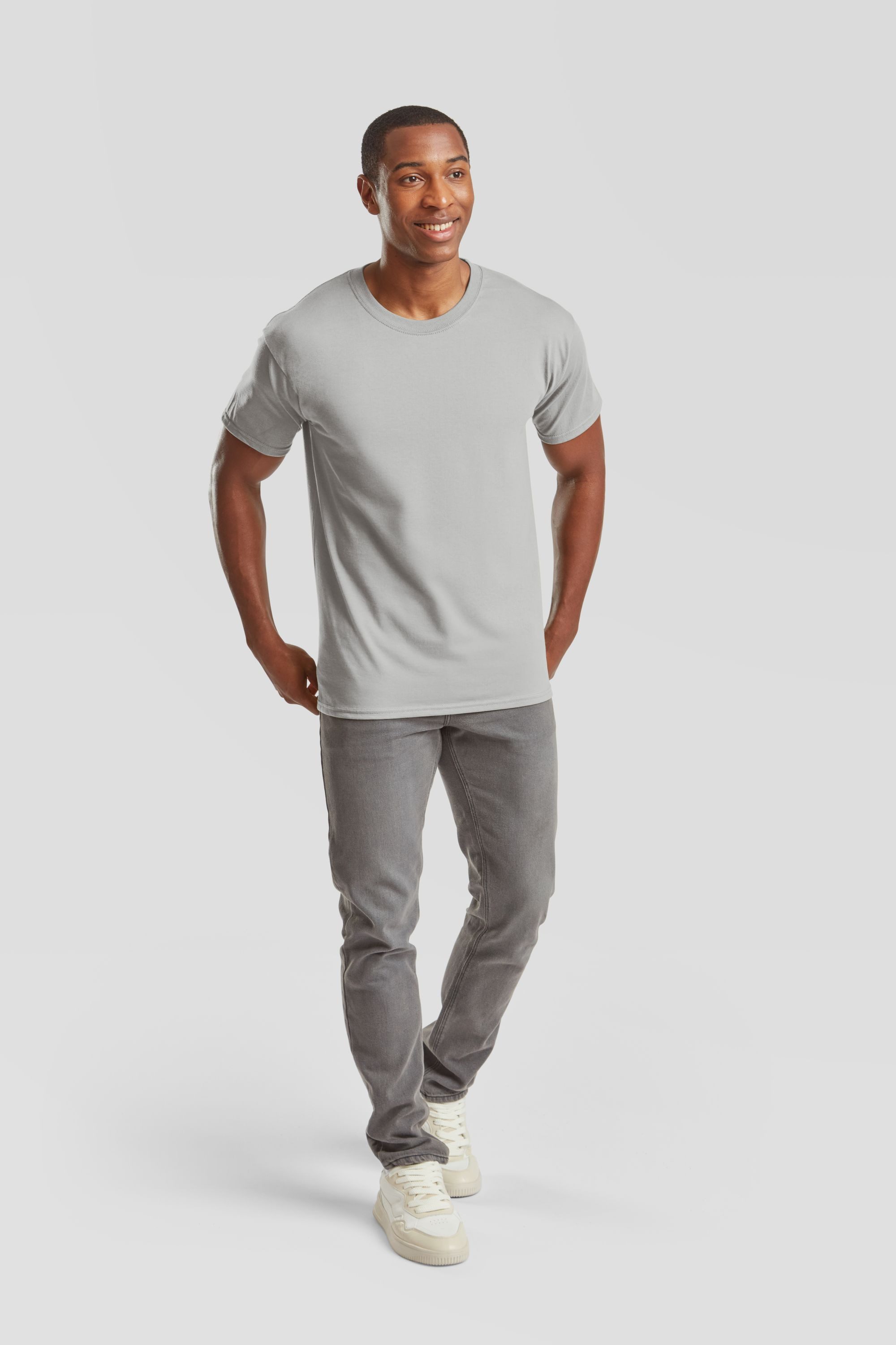 Fruit of the Loom Rundhalsshirt Iconic 195 T-Shirt günstig online kaufen