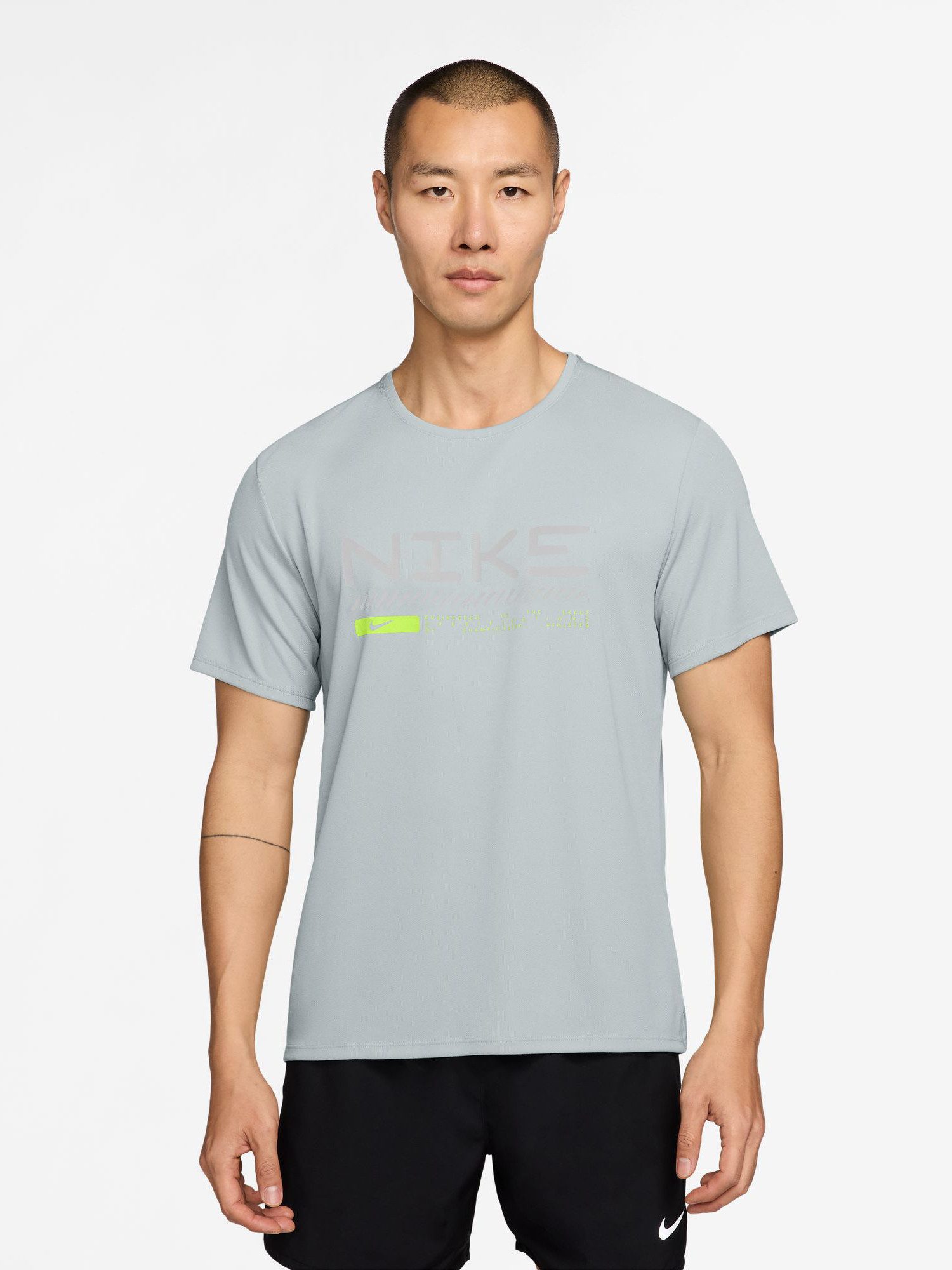 Nike T-Shirt Nike Miler Winterized Shirt – Bild 2 von 4