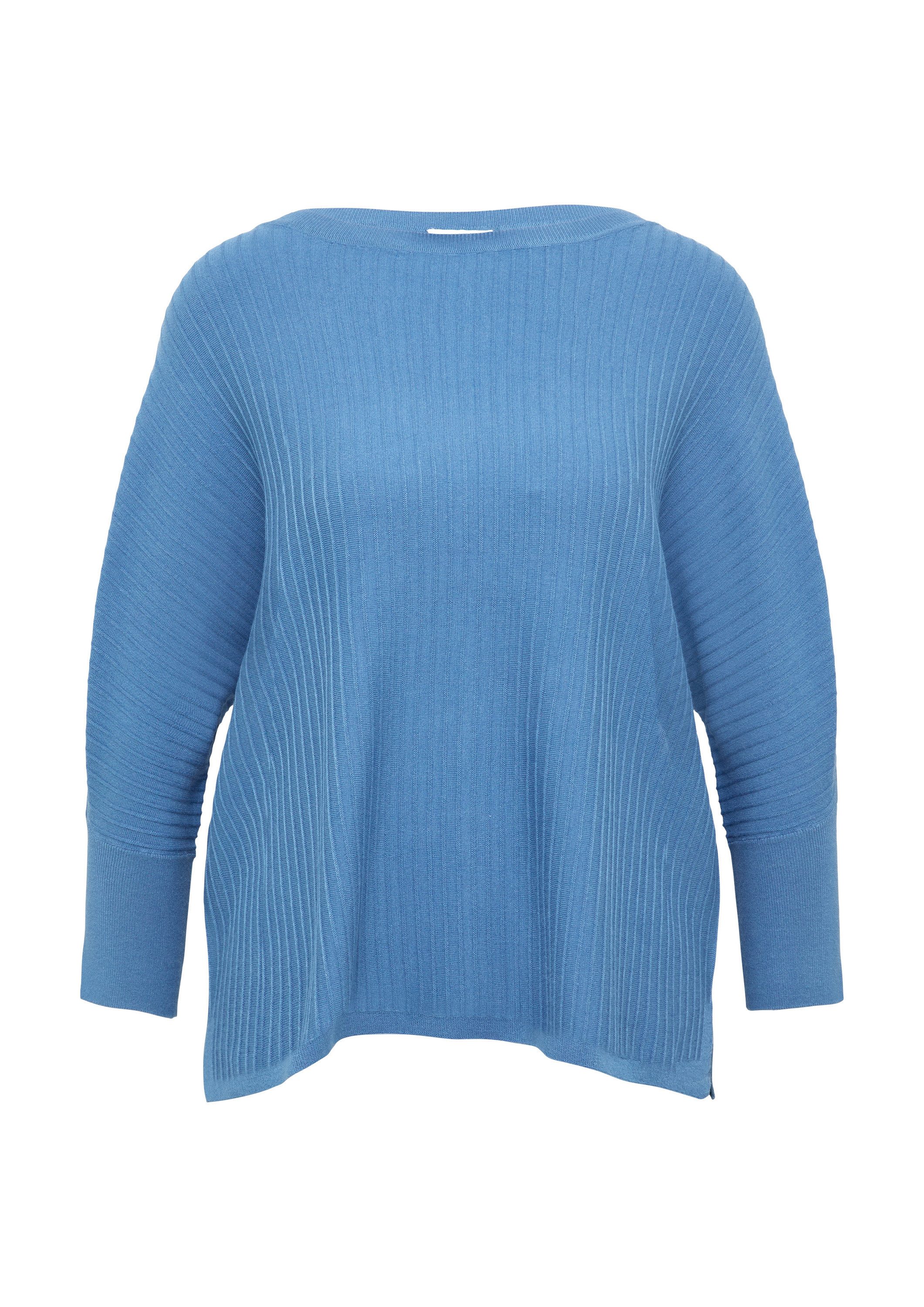 s.Oliver 3/4 Arm-Pullover Strickpullover Weicher Pullover mit Struktur und günstig online kaufen