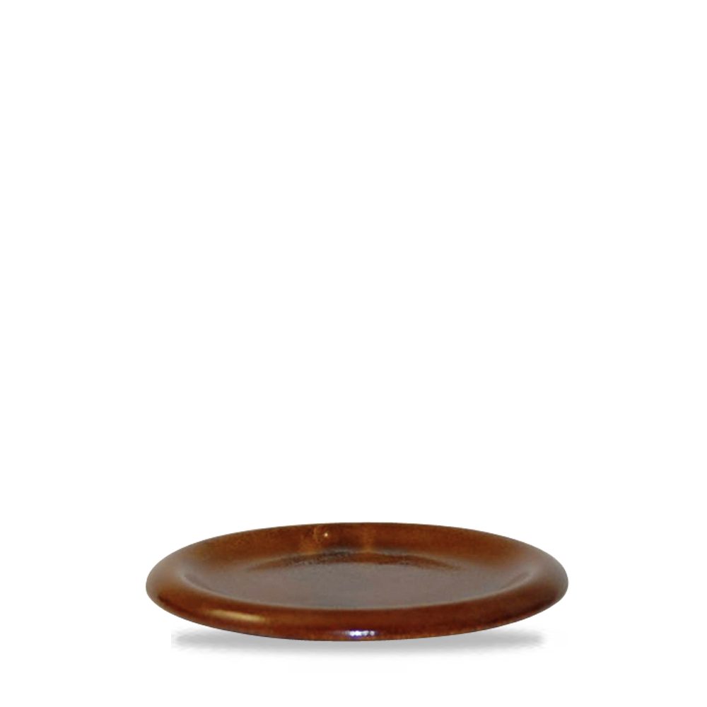Teller Super Vitrified Cinnamon Unterteller/Deckel 14,6cm, 6 Stück
