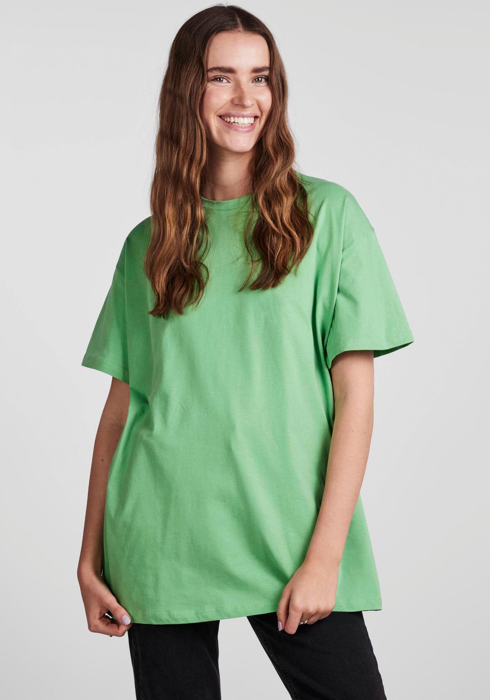 TEE pieces NOOS BC Absinthe Oversize-Shirt Green SS PCRINA OVERSIZED