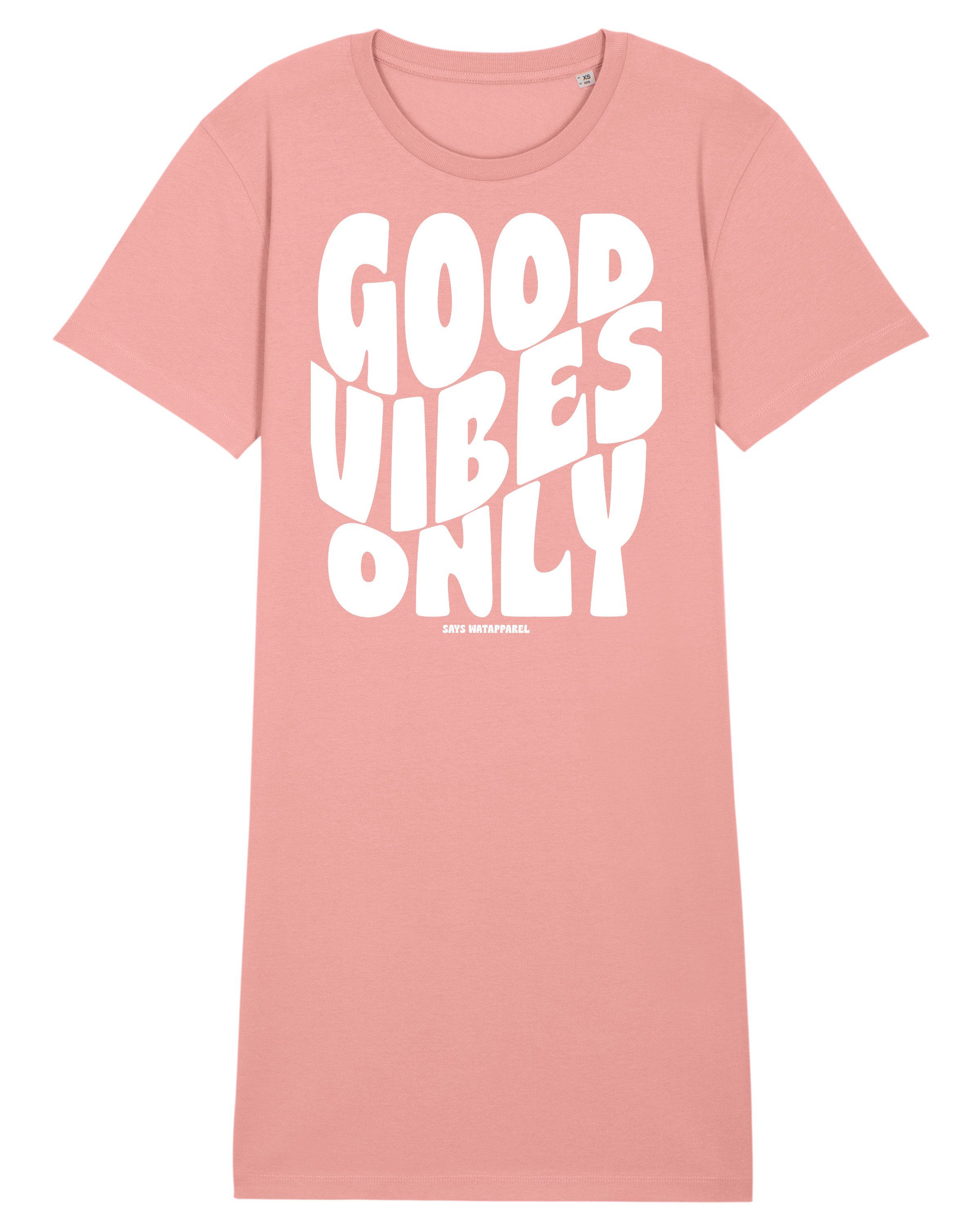 only Print-Shirt vibes Apparel Lavender (1-tlg) Good wat?