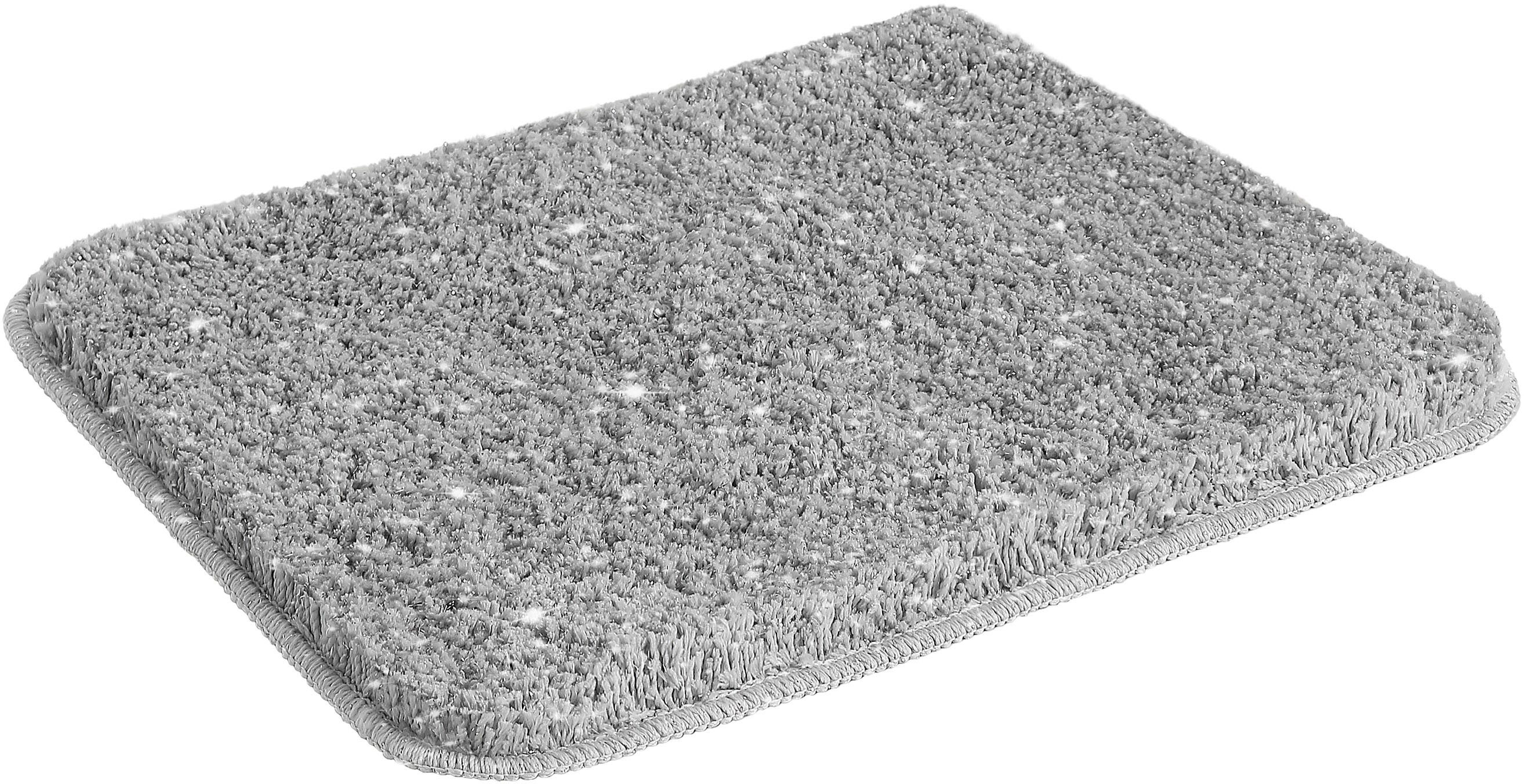 my home Badematte Glitzer, Höhe 30 günstig online kaufen