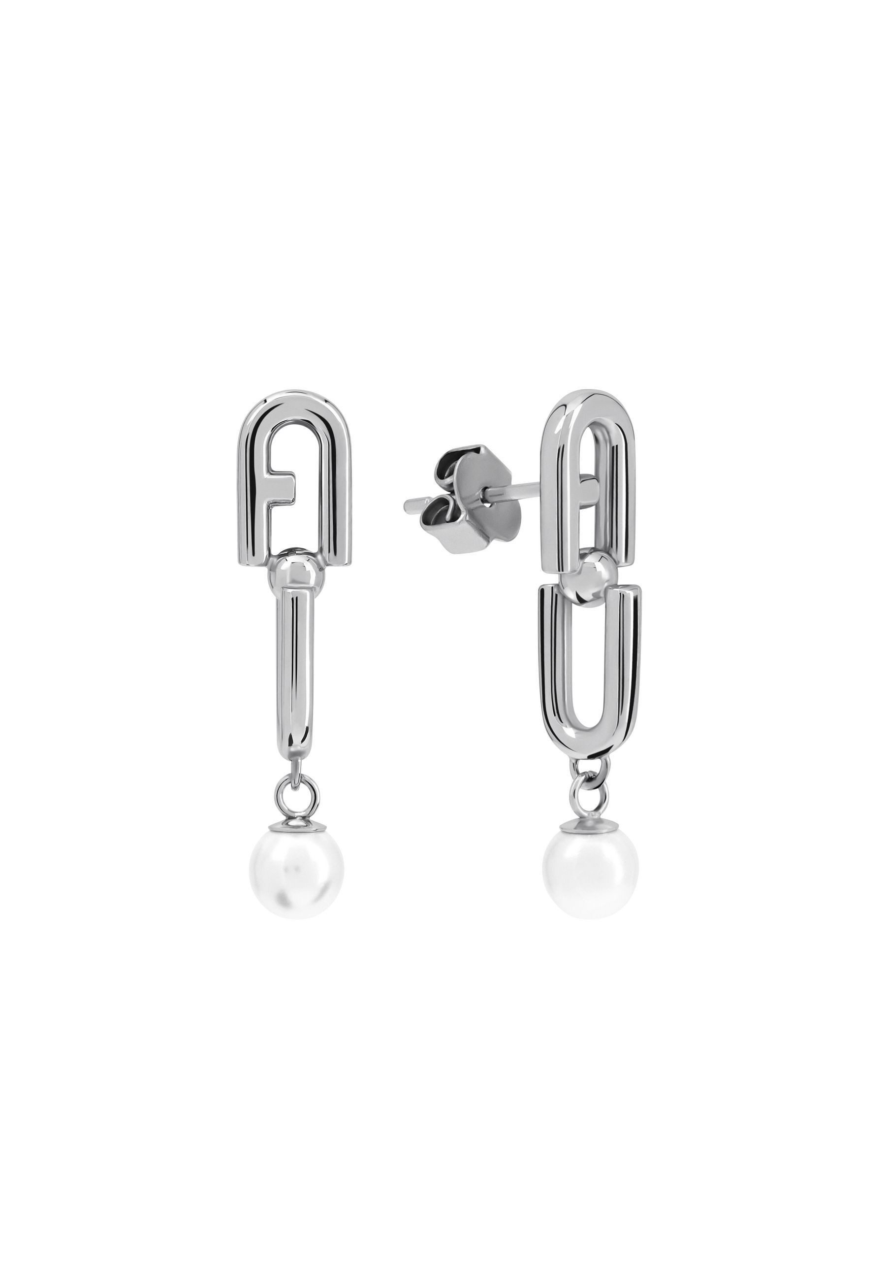 Furla Ohrhänger-Set FURLA CHAINED LOGO (Single item, 1-tlg., Not a set – not applicable to this product)