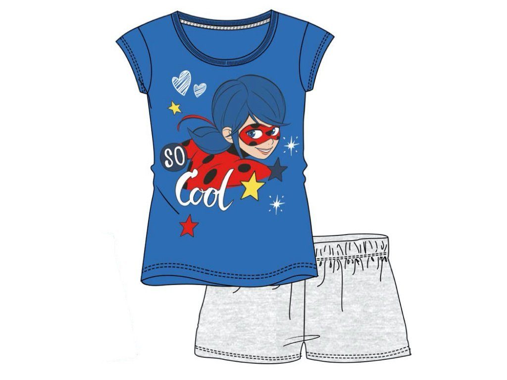 Shorty Miraculous Ladybug Shorty Pyjama in verschiedenen Farben