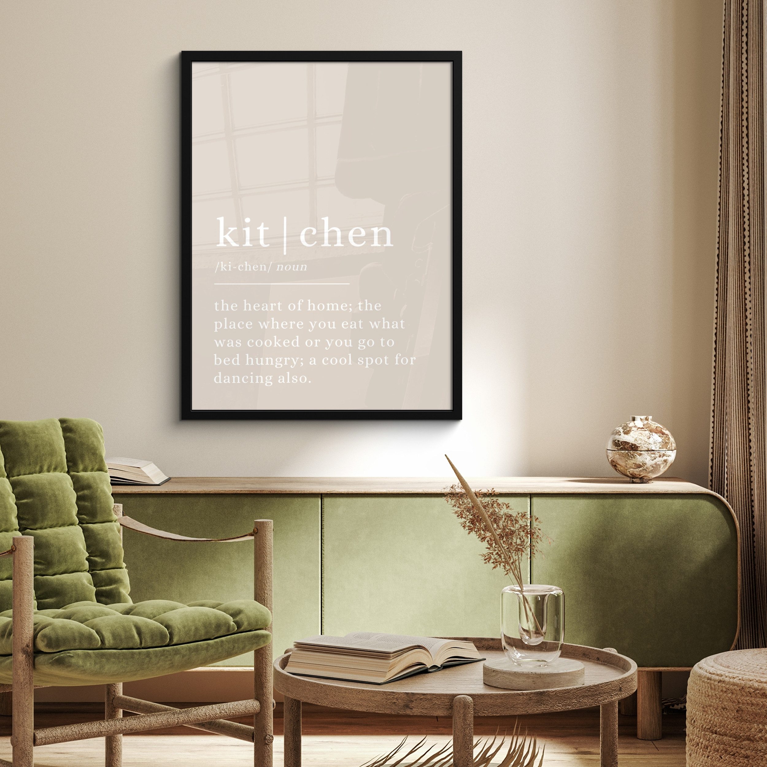 MuchoWow Poster Zitat - Küche - günstig online kaufen