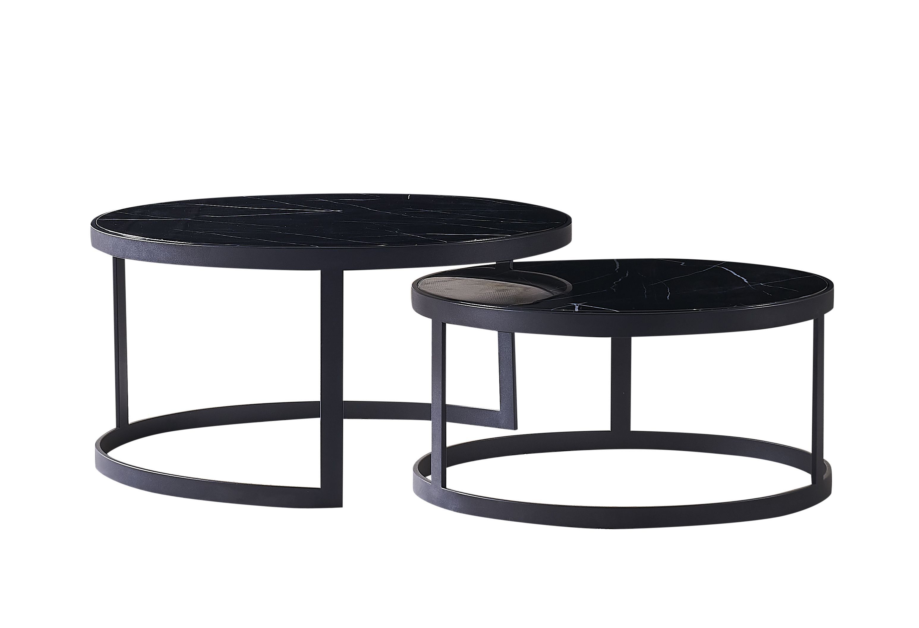alesvelt Beistelltisch Set Couchtisch Set echtes günstig online kaufen