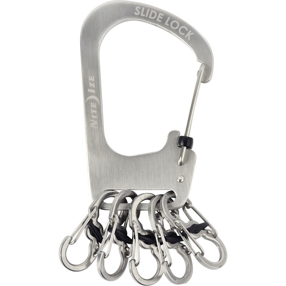 Nite Ize Schlüsselanhänger NITE Ize Schlüsselhalter NI-KCK-11-R3 Silber 1 St.