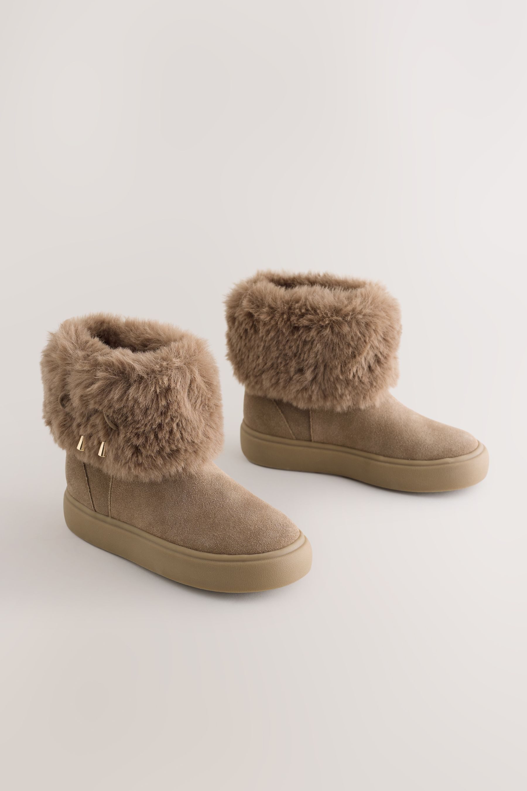 Next Wasserabweisende Veloursleder-Stiefel Stiefel (1-tlg)