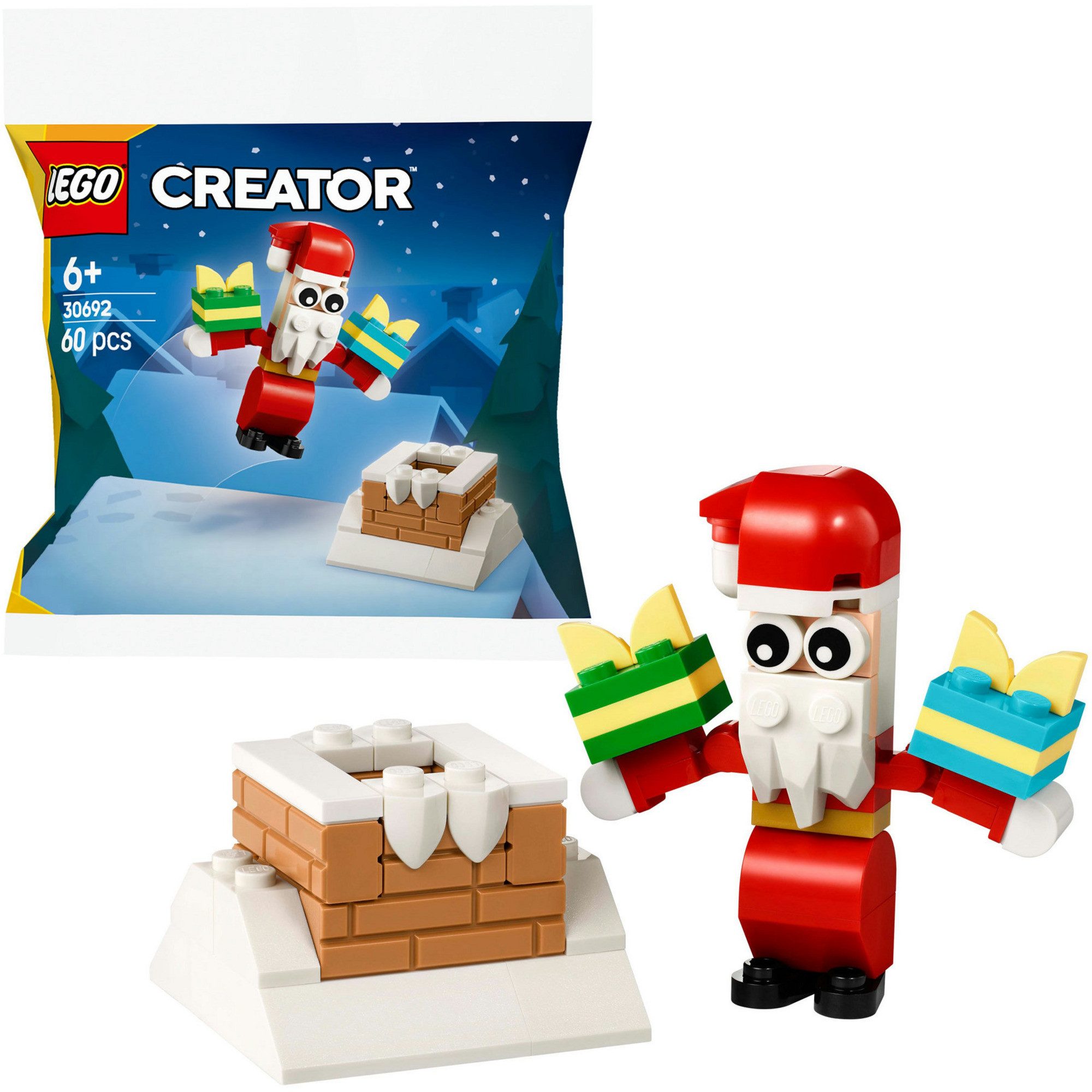 LEGO® LEGO Creator Der Weihnachtsmann im Schornstein Spielbausteine günstig online kaufen