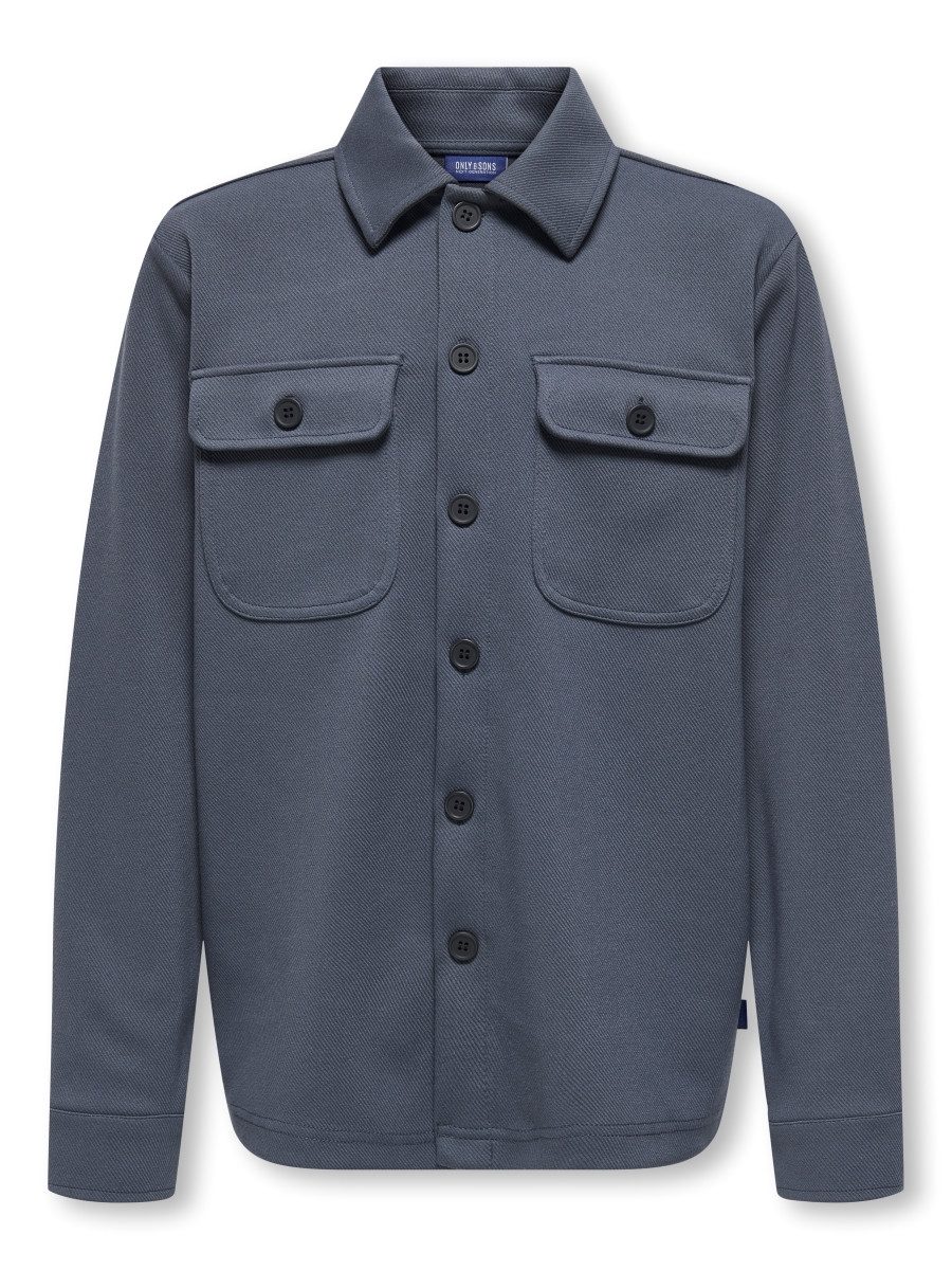 ONLY & SONS junior Hemdjacke OSJNEW KODYL OVERSHIRT (1-St) in Unifarbe