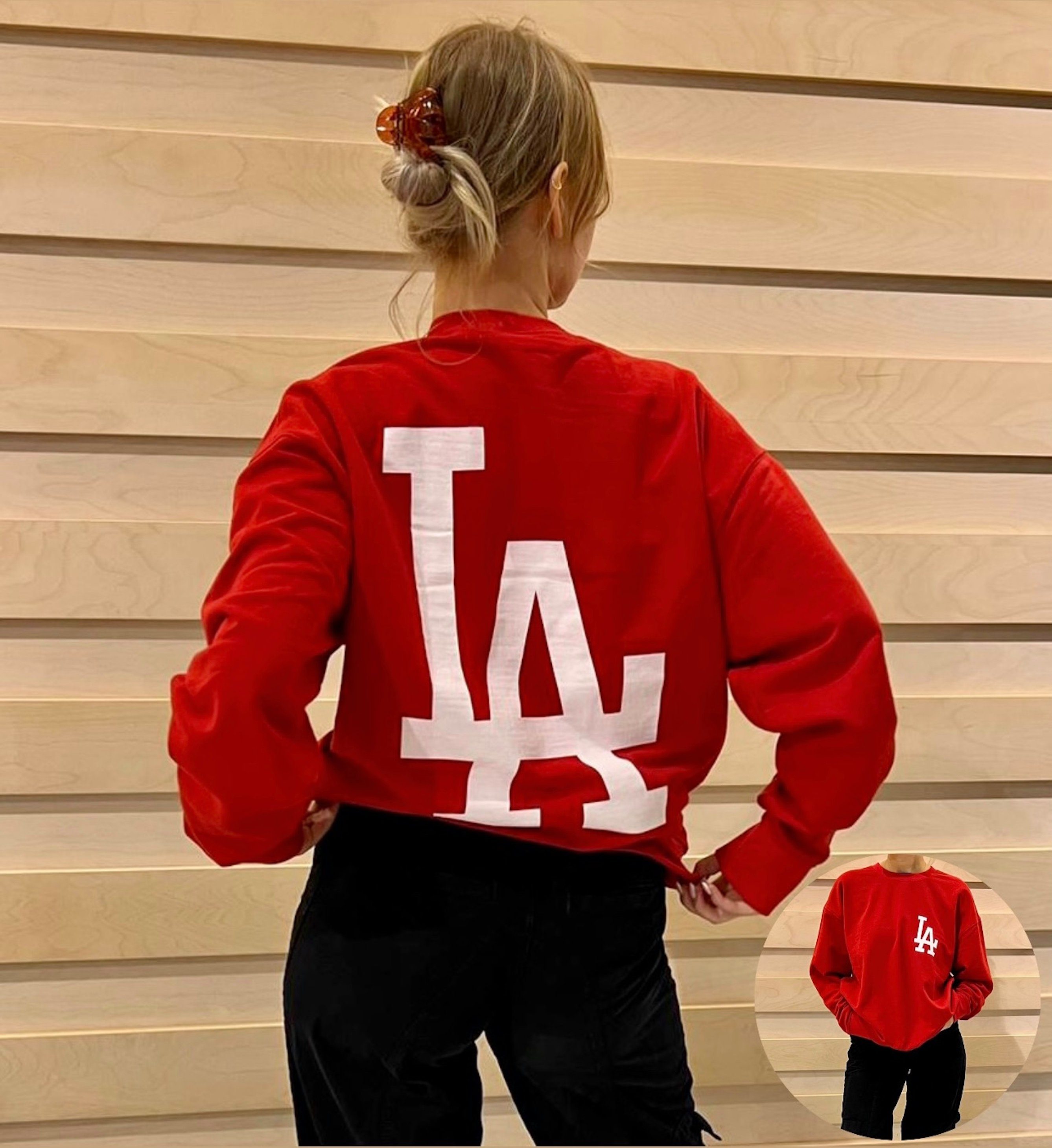 Worldclassca Longsweatshirt Worldclassca Oversized LA Sweatshirt Lounge Hom günstig online kaufen