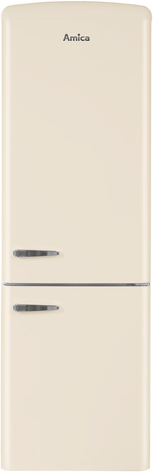 Amica Kühl-/Gefrierkombination Retro KGCR 387 109 B, 189 cm hoch, 60 cm breit, NoFrost