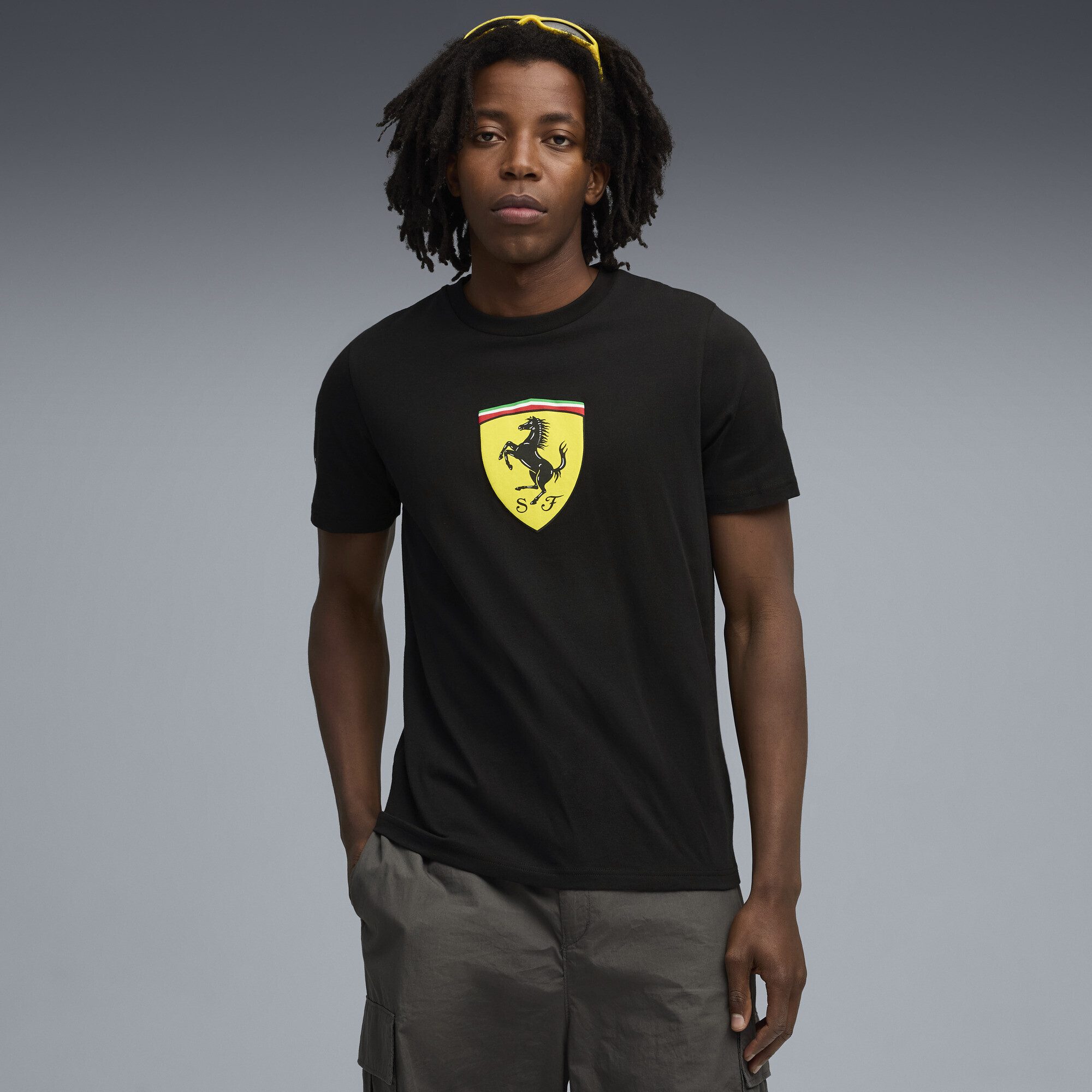 PUMA T-Shirt Scuderia Ferrari Sportswear Coloured Shield T-Shirt Herren günstig online kaufen