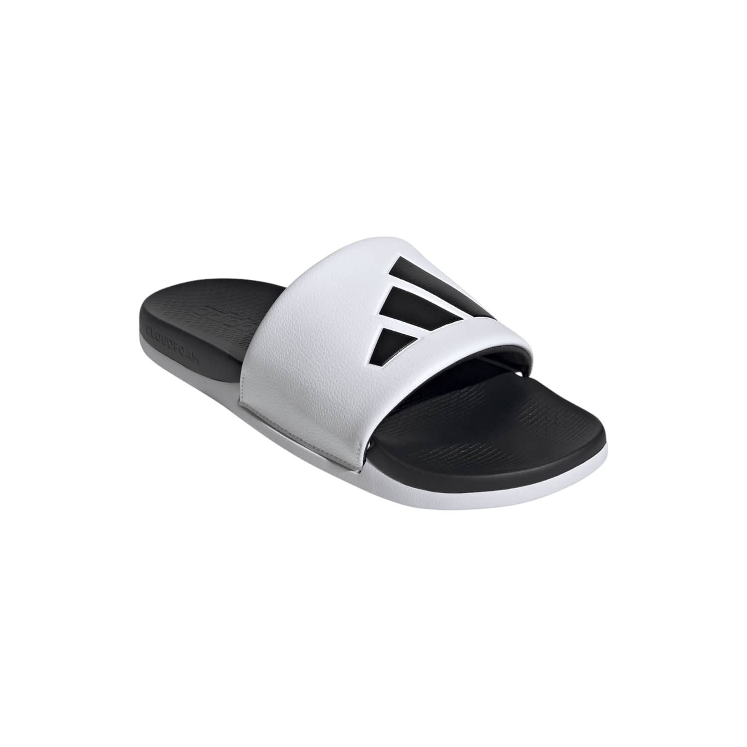adidas Performance Adilette Comfort 2.0 Slides schwarz/weiss - 1 Paar Badeschuh