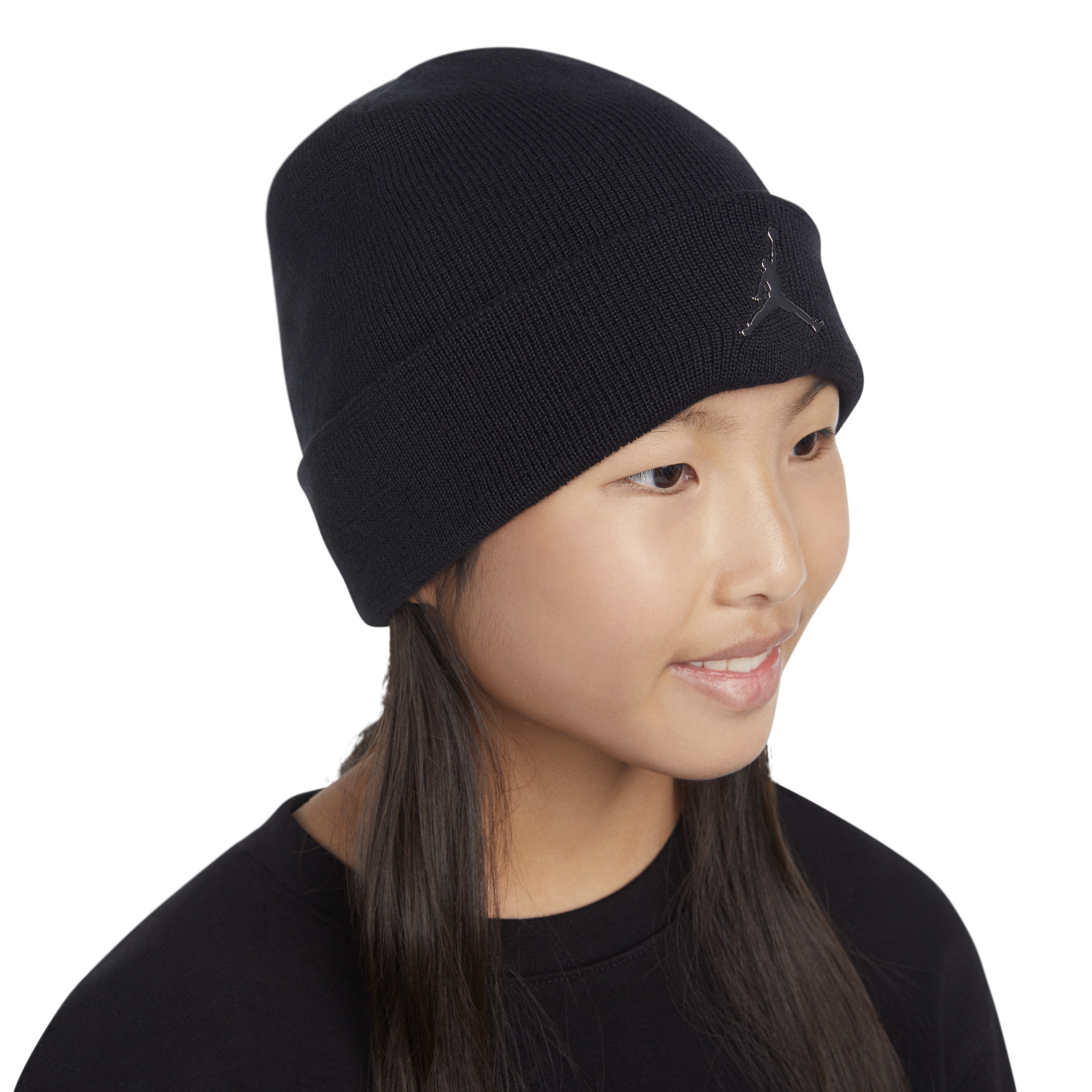 Jordan Beanie JAN JORDAN BEANIE CUFFED für Kinder, mit Umschlag, aus Polyester und Baumwolle
