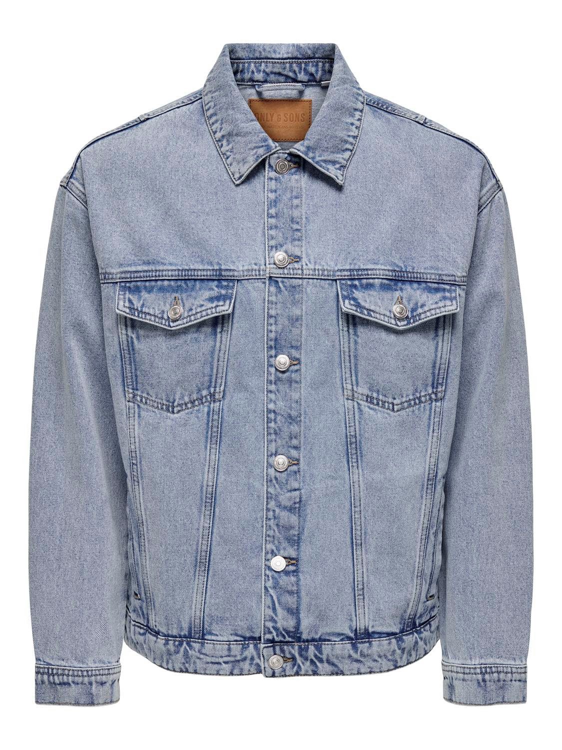 ONLY & SONS Funktionsjacke ONSRICK LIGHT BLEACHED 6723 DENIM J