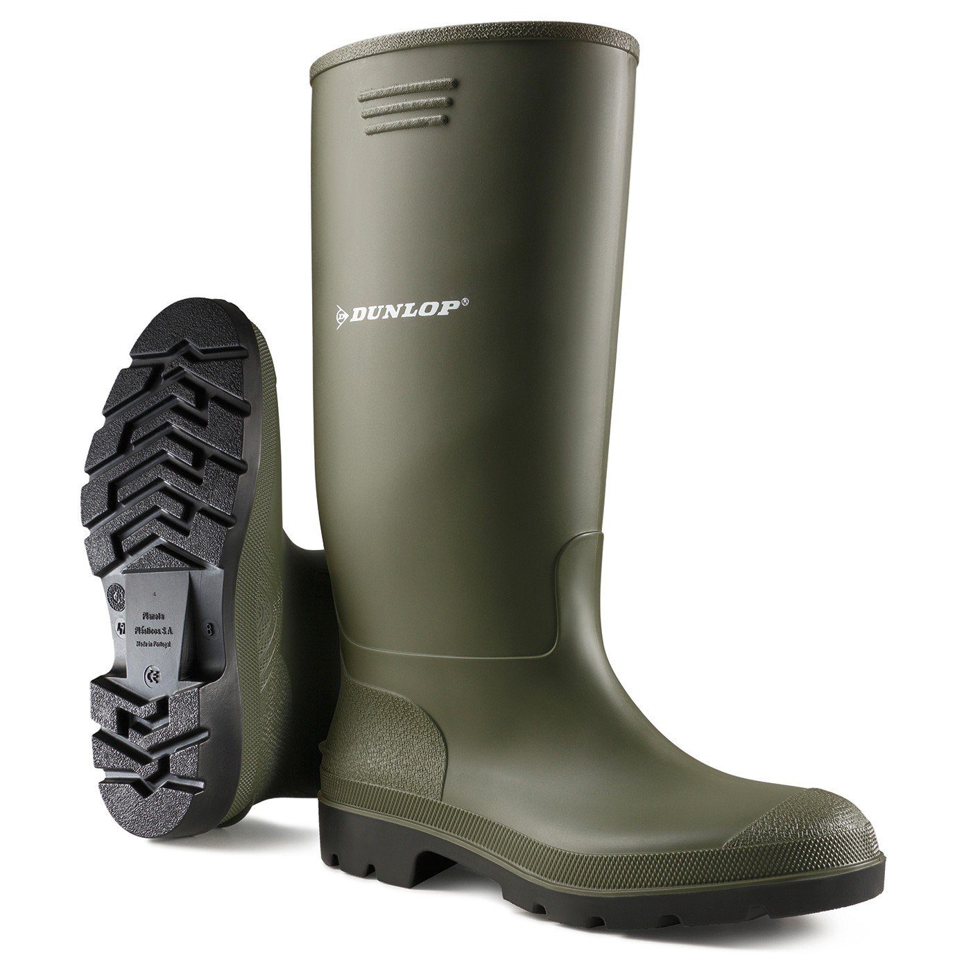 Dunlop Dunlop Stiefel Pricemastor grün ohne Schutzkappe Gummistiefel günstig online kaufen
