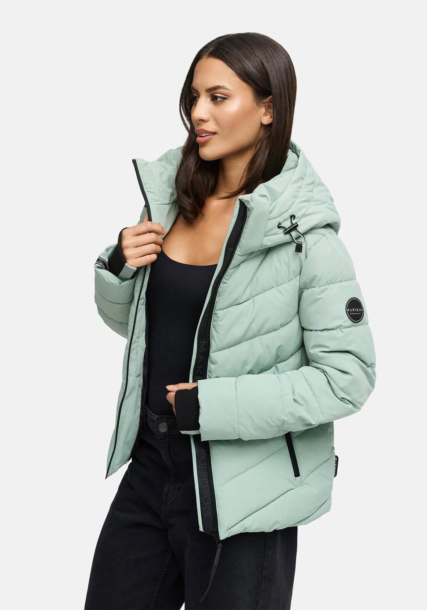 Marikoo Winterjacke Samuiaa XVI mit Kapuze – Bild 2 von 5