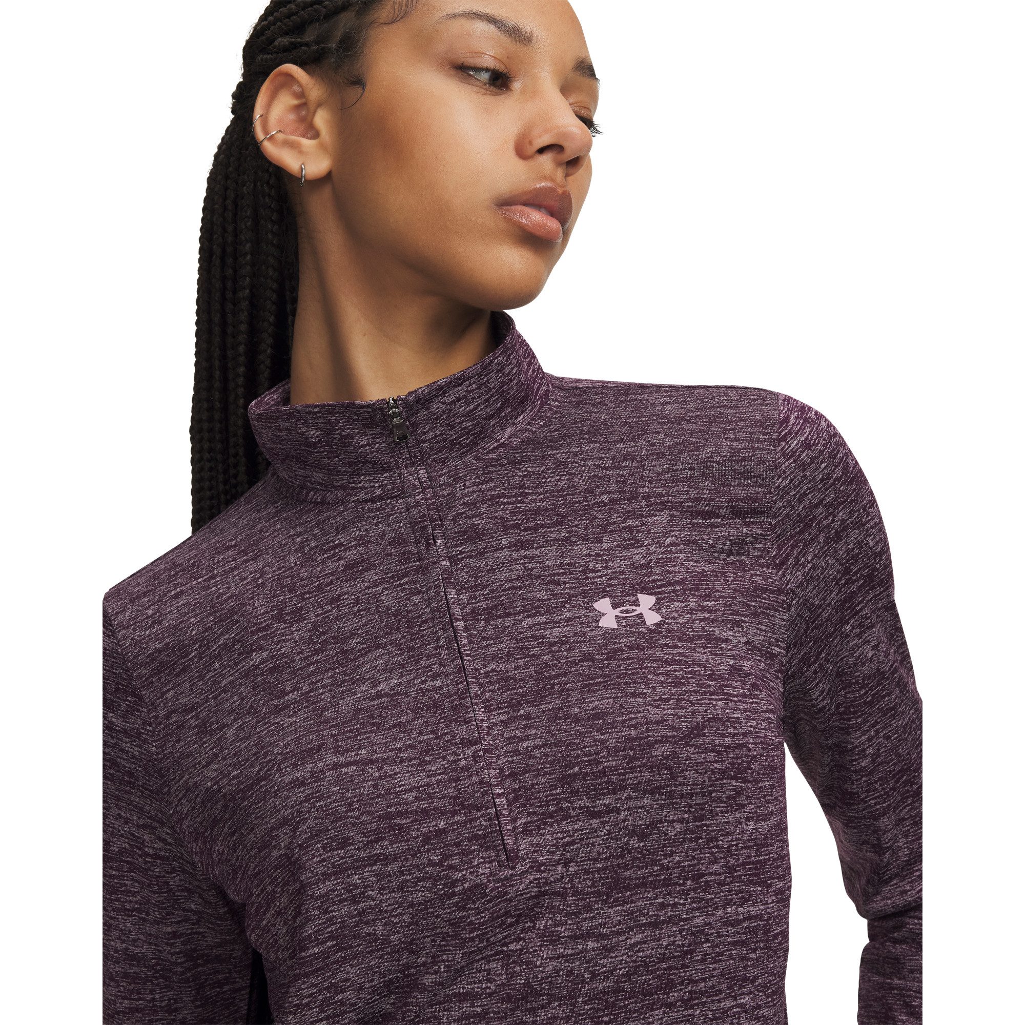 Under Armour® Langarmshirt Under Armour Damen Langarm Shirt Tech 1/2 Zip- Twist 1384225 – Bild 3 von 3