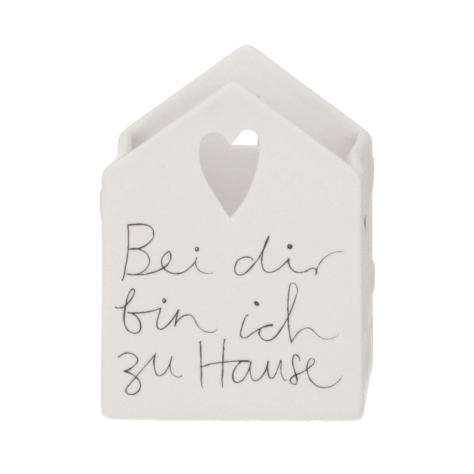 Räder Teelichthalter Lichtspielhaus Bei dir bin ich zu Hause Porzellan günstig online kaufen