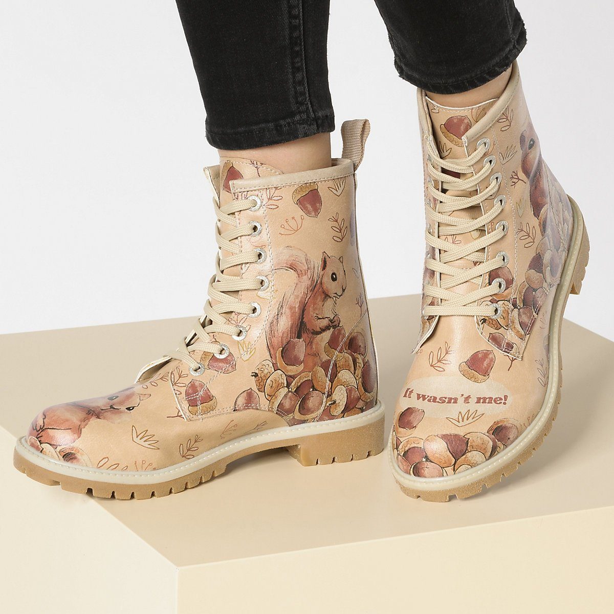 Dogo Shoes »Boots - It Wasn't Me Schnürstiefel« Schnürstiefel online kaufen  | OTTO