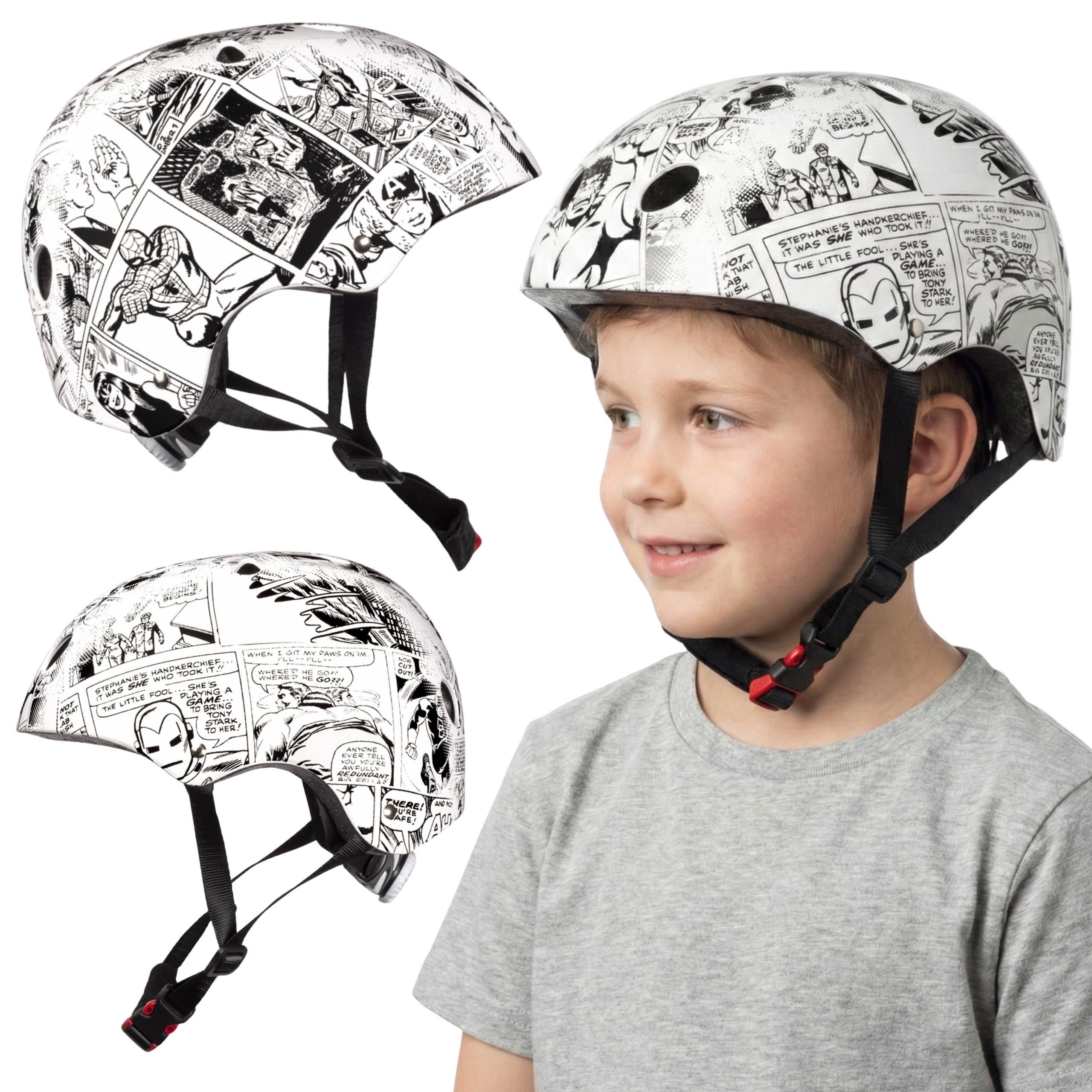 Sarcia.eu Kinderfahrradhelm MARVEL Avengers Kinder Fahrradhelm Jungen, Sporthelm 52–56 cm