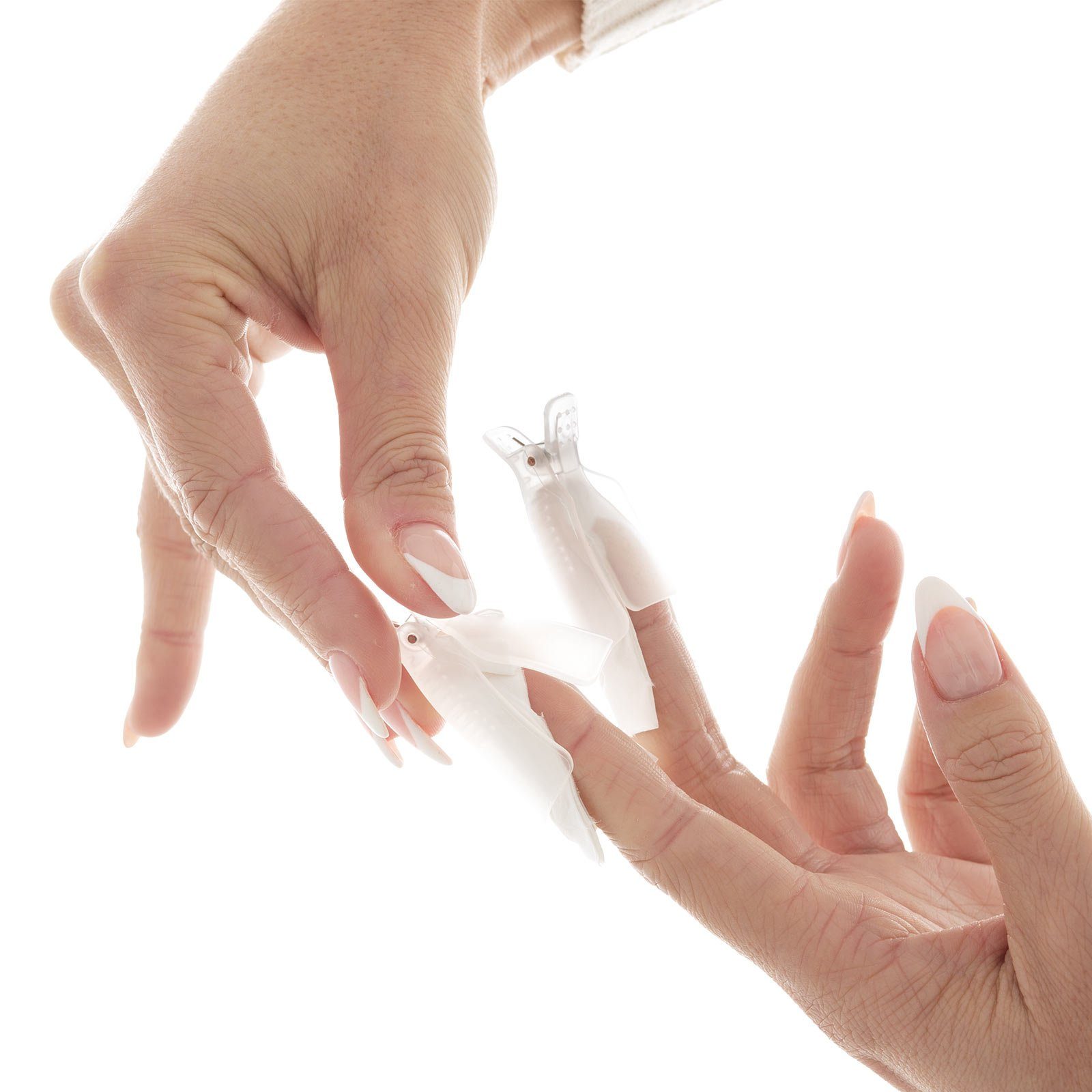 10 Clips, Nagelentfernung Kosmetex Remover Finger-Clips, x Nagel Clips