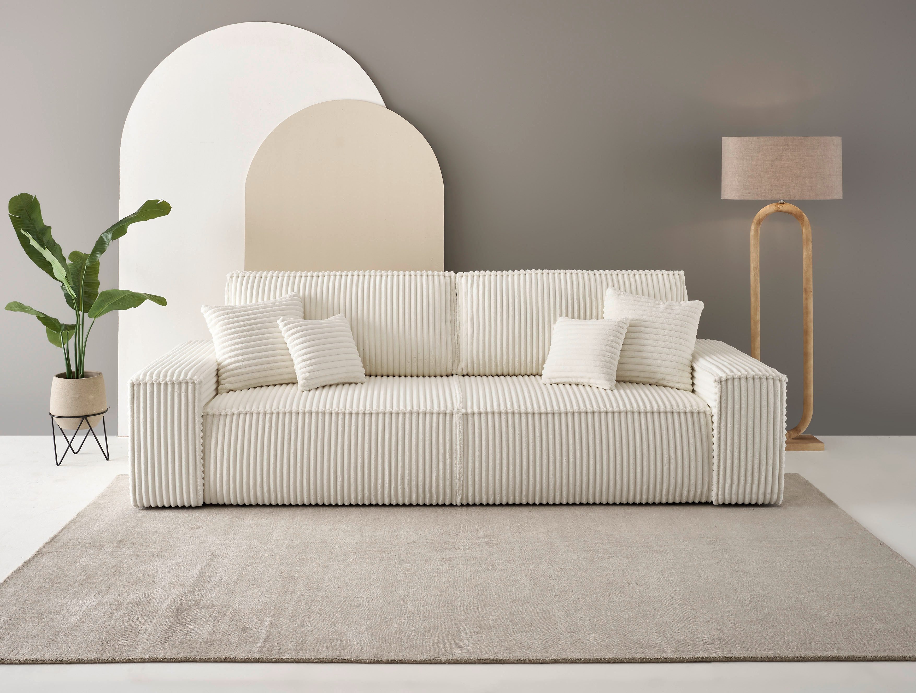 OTTO home 3-Sitzer "FINNLEY, Schlafsofa 257 cm - OTTO. Verlässliche Qualitä günstig online kaufen