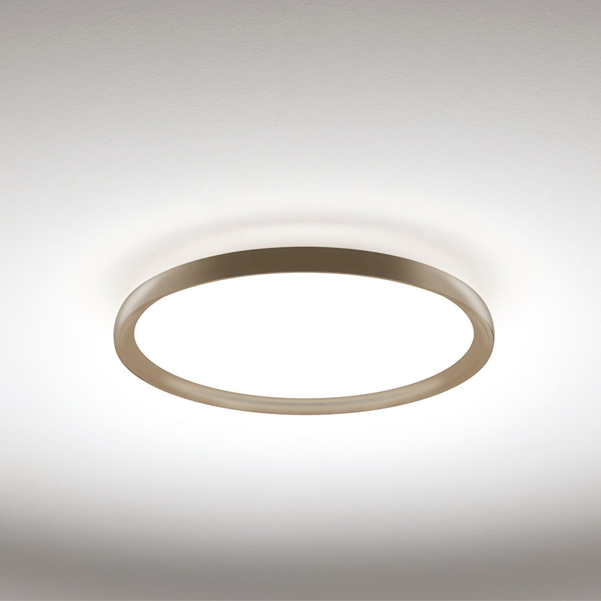 Vivida International Deckenleuchten Vivida Atena Deckenleuchte, Sand, Ø: 50 cm, LED fest integriert, Warmweiß, Deckenlampe