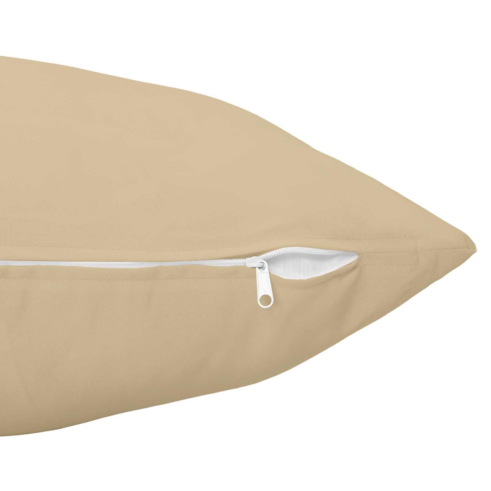 vidaXL Kissenbezug Kissenbezug 2 pcs HEERLEN Beige 40 x 70 cm Polyester, (2 Stück)