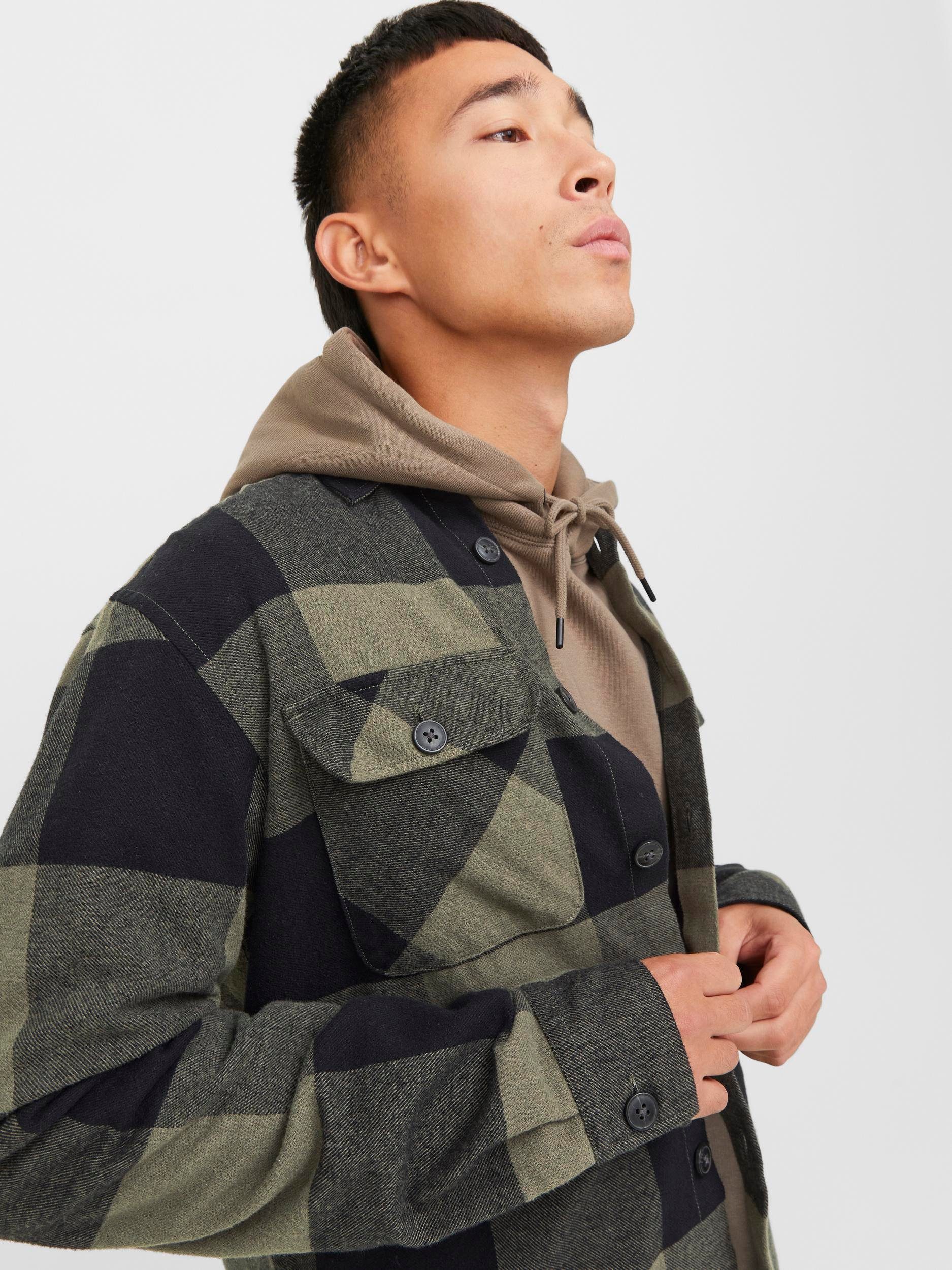Jack & Jones Langarmhemd JJEDARREN OVERSHIRT günstig online kaufen