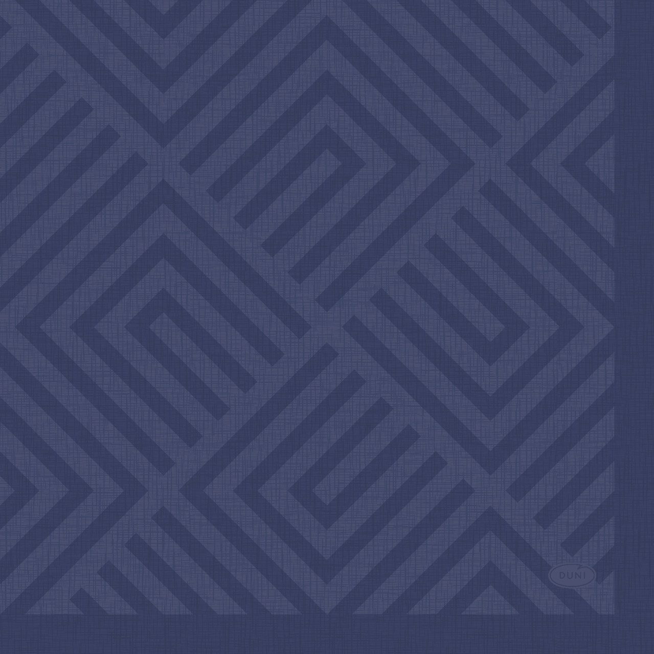 Duni Papierserviette Duni Servietten Mosaik dunkelblau 33 x 33 cm -