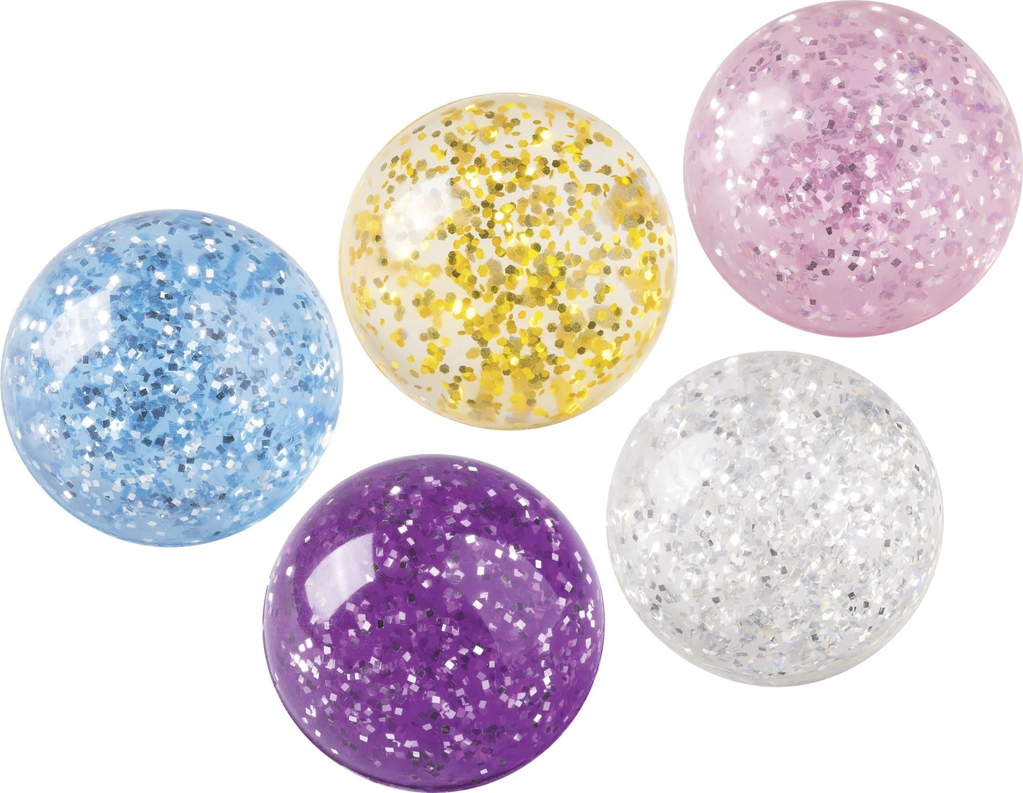 BRUNNEN Spielball BRUNNEN Gummiball Flummi Glitter