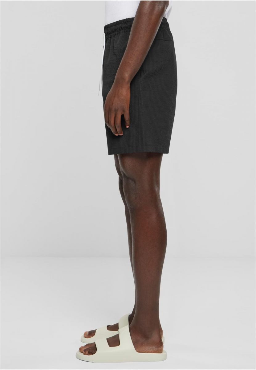 URBAN CLASSICS Shorts Basic Seersucker Shorts