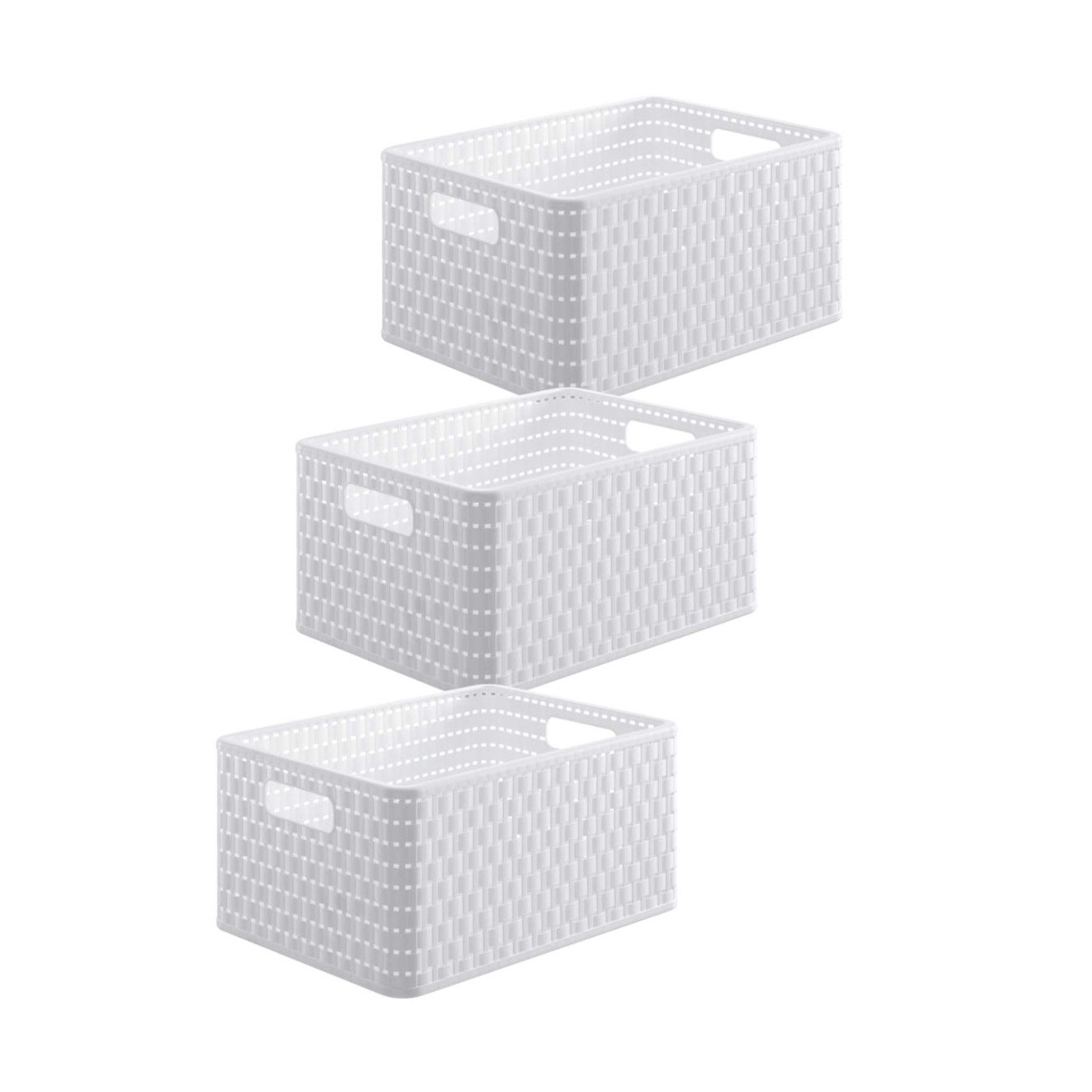 ROTHO Aufbewahrungsbox Country 3er-Set Aufbewahrungsbox 18l günstig online kaufen